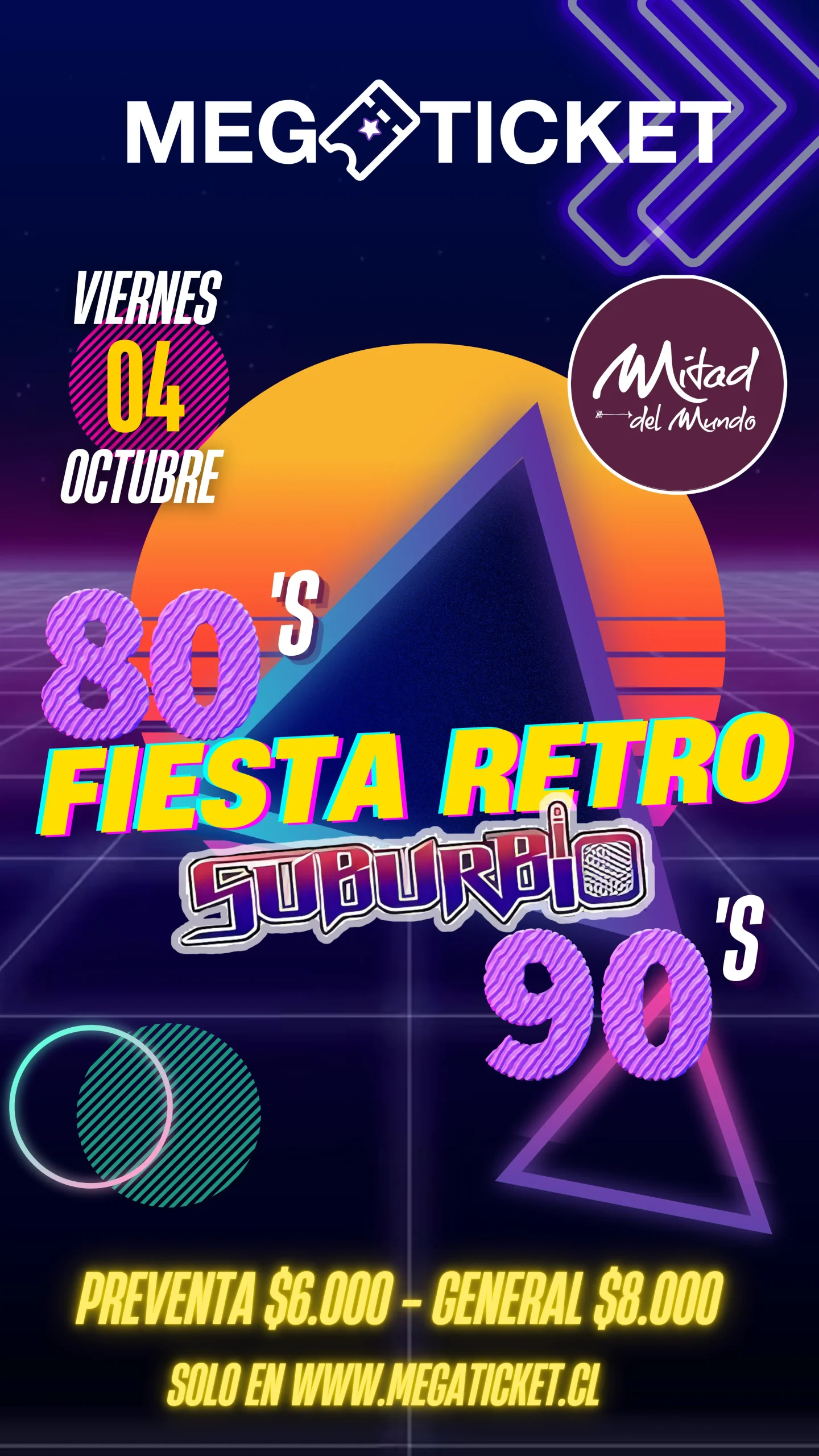 Fiesta Retro Mitad del Mundo